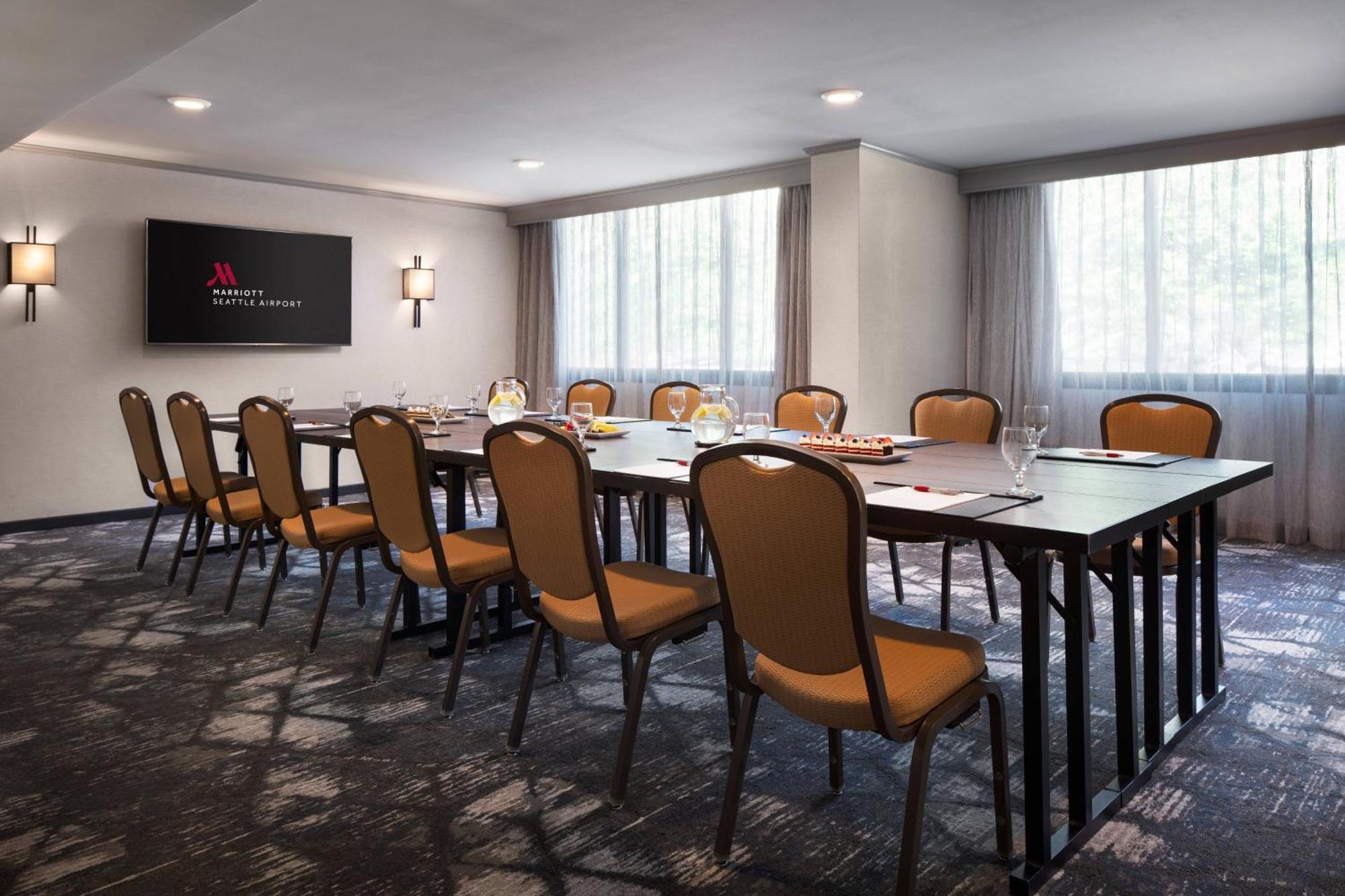 Seattle Airport Marriott Hotel SeaTac Kültér fotó