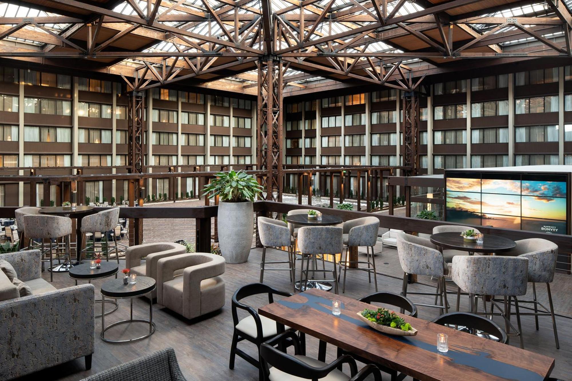 Seattle Airport Marriott Hotel SeaTac Kültér fotó
