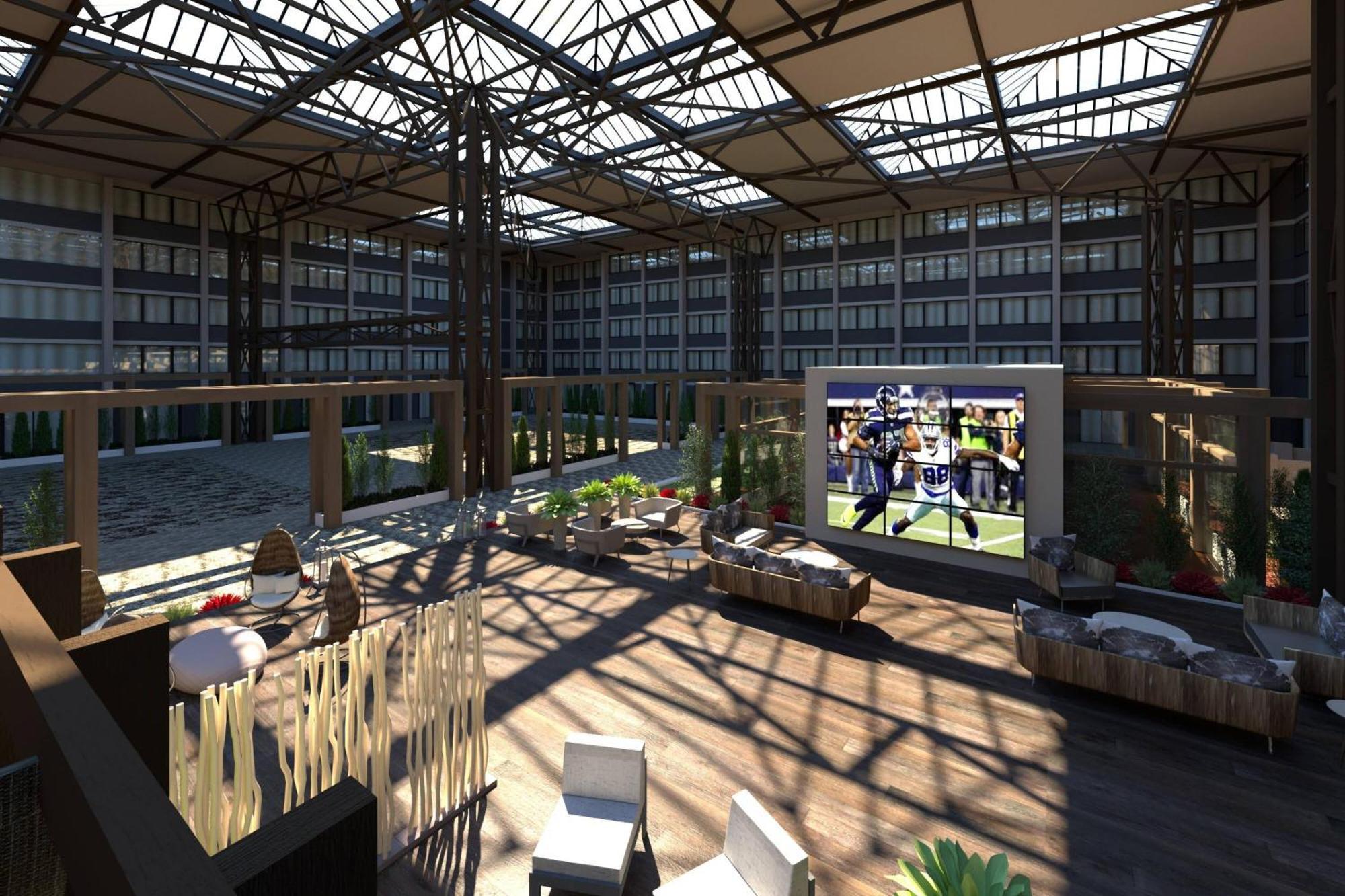 Seattle Airport Marriott Hotel SeaTac Kültér fotó